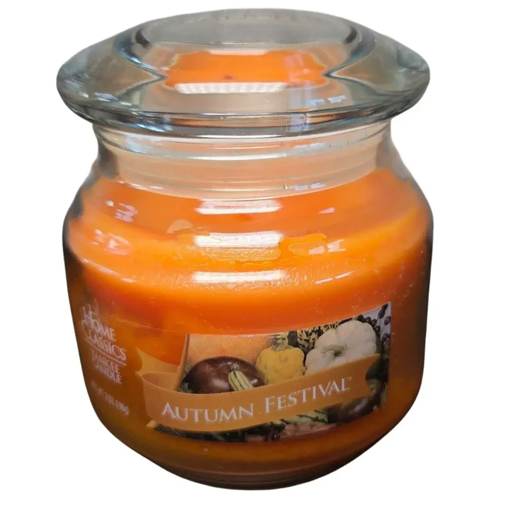 Retired Yankee Candle Home Classics AUTUMN FESTIVAL 7oz new